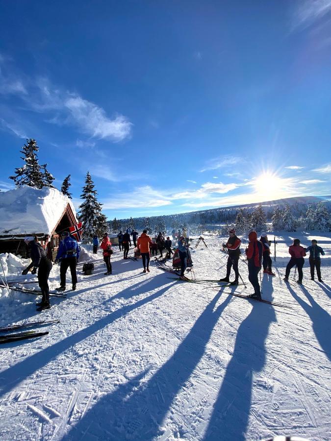 Lys Og Moderne Leilighet Rett Ved Skiloypa Pa Nordseter - Kort Vei Til Sjusjoen, Lillehammer Og Hafjell - Dyr Ikke Tillatt エクステリア 写真